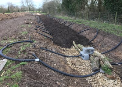 Cottam Hall, Preston – Habitat Bank with Hibernaculum